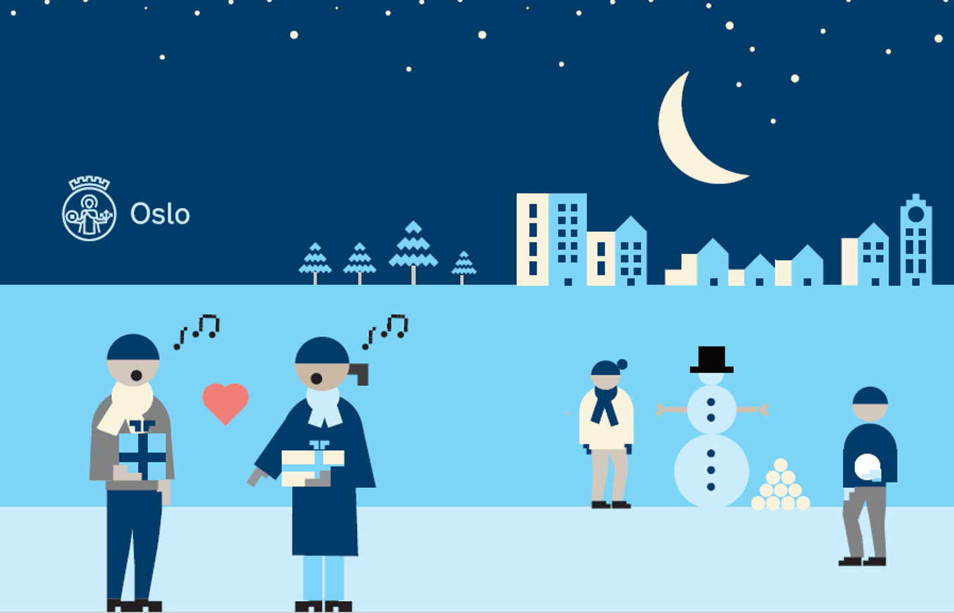 Foto: Oslo kommune Julemotiv