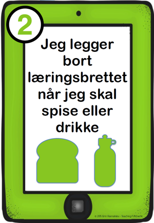 en grønn mobiltelefon